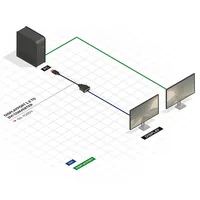 LINDY Video Adapter - DP 1.2 - DP-DVI M-F - anthrazit - DVI-D