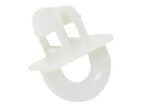 Gardinia Ösengleiter Mini klick 20 Stück Weiss - Detailfarbe: Weiss - Zubehörtyp: Ösengleiter