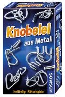 Kosmos Knobelspiel Knobelei aus Metall - Sprache: Deutsch - Kategorie: Geschicklichkeitsspiel - Altersempfehlung ab: 8 Jahren - Min. Anzahl Spieler: 1 - Max. Anzahl Spieler: 2