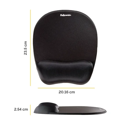 Fellowes Mauspad-Handgelenkauflage Memory Foam 20,16x23,50cm