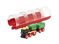 BRIO Box Dampflokzug - Kategorie: Brücken & Tunnel - Eisenbahn-Sets - Altersempfehlung ab: 3 Jahren - Material: Buche - FSC®-Holz - Metall - Plastik - Nachhaltigkeit: FSC®