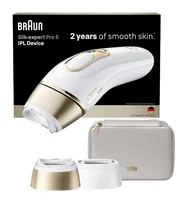 Braun Silk-expert Pro PL5210 IPL Intense pulsed light (IPL) Gold, White