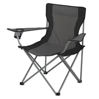 Eurotrail Lausanne Camping chair 4 leg(s) Black, Gray