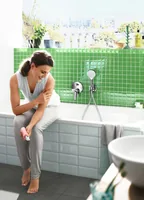 hansgrohe Duschbrauseschlauch Isiflex Chrom 2000 - Einsatzort: Dusche - Anschluss: 1/2 - Schlauchlänge: 200 cm - Farbe: Chrom - Material: Kunststoff