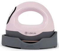 LOKLIK Transferpresse ImPress Mini 3 - Material: Metall - PC - Polypropylen (PP) - Detailfarbe: Pink - Schwarz - Heizplattengrösse: 9.3 x 8 cm