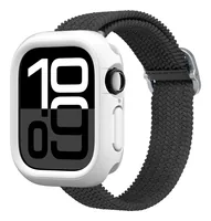 Rhinoshield Displayschutz Bumper Case Apple Watch 10 42 mm - Zubehörtyp: Displayschutz - Kompatible Hersteller: Apple - Kompatible Smartwatches: Apple Watch Series 10 42mm - Farbe: Weiss