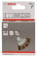 Bosch Professional Scheibenbürste gewellt, vermessingt 80 x 0.2 mm - Zubehörtyp: Drahtbürste - Set: Nein