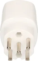 Max Hauri Stecker Typ 15 5-polig - Anzahl Pole: 5 - USB Ladeanschluss: 0 - Adapter Dose: Schweiz - Adapter Stecker: Schweiz