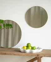 Esmée 200.366.02 wall mirror Round Gold