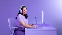 Logitech Gaming-Maus G305 Lightspeed - Maus Features: Ein-/Ausschalter - Scrollrad - Bedienungsseite: Universal - Detailfarbe: Lila - Gewicht: 99 g - Verbindungsart: Kabellos - Schnittstelle: USB-A