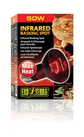 Exo Terra Terrarienlampe Infrared Basking Spot E27, R20/50W - Lampensockel: E27 - Lichtfarbe: Rot - Gesamtleistung: 50 W - Lampentyp: Intrarotlampe - Wärmelampe - Benötigt Vorschaltgerät: Nein - UV-Strahlung: Keine
