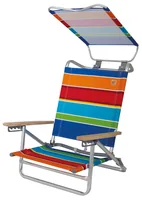 Eurotrail Strandstuhl Mediterrane Mehrfarbig - Tiefe: 77 cm - Zielgruppe: Erwachsene - Breite: 64 cm - Breite (Packmass): 60 cm - Tiefe (Packmass): 83 cm - Höhe (Packmass): 6 cm