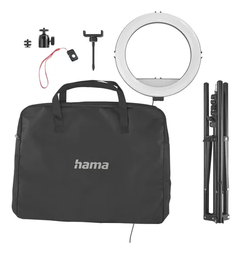 Hama SpotLight Steady 120 III LED-Ringleuchte f. Smartphone