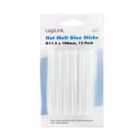 Logilink Heißklebestifte Durchmesser 11,2mm x 100mm,12 Stück