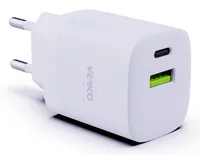 Verico Ladegerät MOJO GaN 30W PD, 2-Port USB-A USB-C WH retail