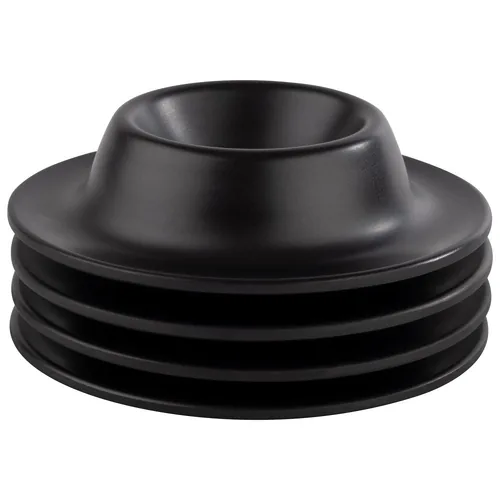 APS Eierbecher Eggy 4er-Set, Schwarz - Material: Melamin - Detailfarbe: Schwarz - Spülmaschinenfest: Ja