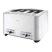Sage Toaster The Smart Toast Silber - Detailfarbe: Silber - Toaster Ausstattung: Bräunungsgrad-Einstellung - Automatische Hebe- u. Senkfunktion - Auftaufunktion - LED Anzeige - Krümel-Auffangschale - Toaster Kategorie: Klassischer Toaster - Toastscheiben: