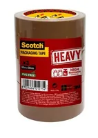 SCOTCH Verpackungsband 50mmx66m HV.5066.T3.B. braun 3 Rollen