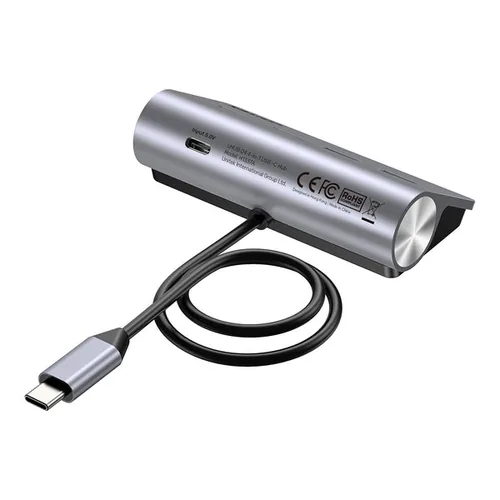 UNITEK ALUMINIUM USB-C HUB 2X USB-A 2X USB-C 5GBPS