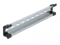 Delock Hutschiene/DIN Rail 35 x 15 mm, 25 cm aus Stah - Detailfarbe: Grau - Montage: Wand - Schaltschrank - Aufputz