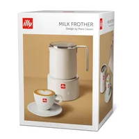 illy Milk Frother white by Piero Lissoni