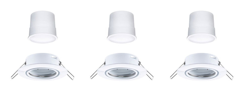 Paulmann Einbauleuchte Base Zigbee 3.0 - Lampensockel: LED fest verbaut - Farbtemperatur Kelvin: 3000 bis 6500 K - Aussenanwendung: Nein - Gesamtleistung: 14.7 W - Leuchten Kategorie: Einbauleuchte - Lichtfarbe: RGBW - farbig + weiss - Tunable White