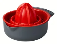Dr.Oetker Zitruspresse Rot - Materialtyp: Kunststoff - Material: Kunststoff - Ausstattung: Auffangbehälter - Detailfarbe: Rot - Gerätetyp: Zitruspresse - Set: Nein