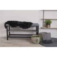 House Nordic Pelzimitat 50 x 85 cm, Schwarz - Eigenschaften: Keine Eigenschaft - Zertifikate: Keine Zertifizierung - Breite: 50 cm - Höhe: 85 cm - Detailfarbe: Schwarz - Produkttyp: Pelzimitat