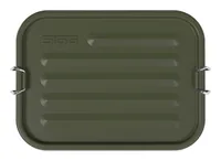 Sigg Lunchbox Gemstone 1.1 l Edelstahl, Roasted Grenn - Materialtyp: Metall - Unterteilungsmöglichkeit: Ja - Material: Edelstahl - Set: Nein - Motiv: Kein - Anwender: Erwachsene - Kinder