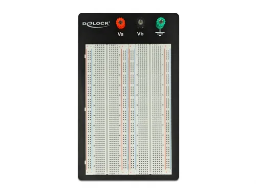 Delock Breadboard 1260/400 Kontakte - Zubehörtyp: Breadboard - Set: Nein