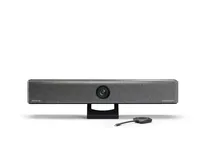 Barco ClickShare Bar Core mit 1 Button - Auflösung: 3840 x 2160 (Ultra HD 4K) - Microsoft Zertifizierung: Kompatibel (Nicht zertifiziert) - Auto Framing: Ja - HDMI Anschlüsse: 1 - Google Zertifizierung: Kompatibel (Nicht zertifiziert) - Optischer Zoom: 0 