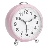 TFA Dostmann Klassischer Wecker Rosa - Funktionen: Snooze-Funktion - Alarm - Ausstattung: Zeit - Hintergrundbeleuchtung - Displaytyp: Analog - Detailfarbe: Rosa - Funksignal: Nein - Betriebsart: Batteriebetrieb