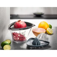 GEFU 14480 Hand juicer Black, Transparent