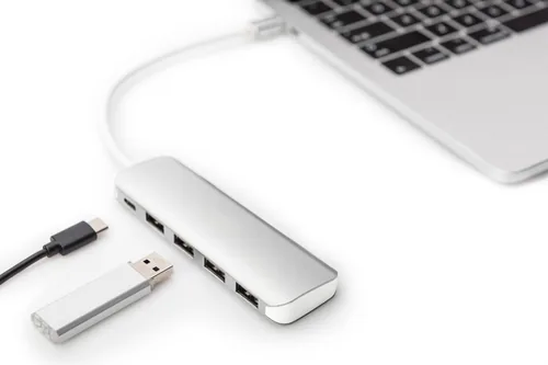 USB Type-C™ 4-Port Hub (USB 3.0) + PD, USB-Hub