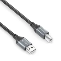 sonero USB 2.0-Kabel USB-A - USB-B 1 m - Kabeltyp: Anschlusskabel - Detailfarbe: Schwarz - USB Standard: 2.0 (480 Mbps) - USB Anschluss 2 (Endgerät): USB-B - USB Anschluss 1 (Quelle): USB-A - Besondere Eigenschaften: Premium Qualität
