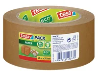 Tesa Packband 50m x 50mm Paper eco braun 57180