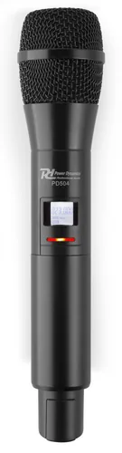 Power Dynamics Funksystem PD504H - Anschlüsse: 6.3 mm Klinke - XLR - Betriebsart: Netzbetrieb - Frequenzbereich: Siehe Handbuch - Signalverarbeitung: Digital - Wandlerprinzip: Dynamisch - Richtcharakteristik: Niere