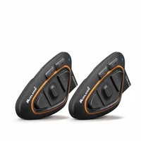 Midland BTX1 Pro S motorcycle intercom 800 m Black, Orange