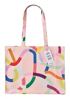 Chic Mic Tasche Colorful waves Mehrfarbig - Breite: 14 cm - Detailfarbe: Mehrfarbig - Material: Bio Baumwolle - Höhe: 42 cm - Länge: 48 cm