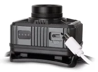 Entac Stirnlampe Zoom mit Akku 10W Handbewegungsensor