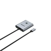 UNITEK D1078A interface hub USB 3.2 Gen 1 (3.1 Gen 1) Type-C Grey