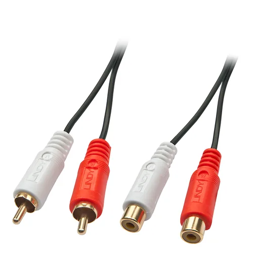 Lindy 2m Premium Phono To Phono Extension Cable