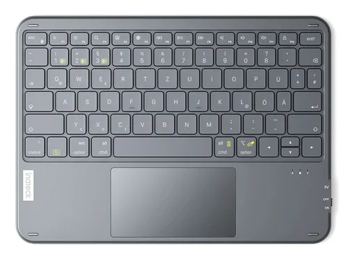 inateck Keyboard Tablet QWERTZ gray