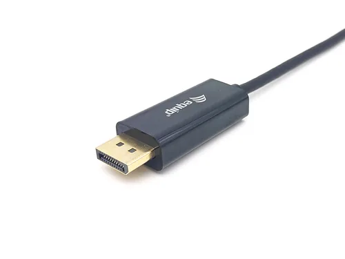 Equip Adapter - USB-C (M) - DisplayPort (M) - 1m - Black