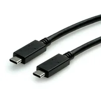 VALUE USB 3.2 Gen 2 Kabel, C-C, ST/ST, 4K UHD-1, 10Gbit/s, Emark, 100W, wei, 1 m