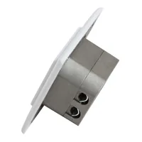 LogiLink NP0039A socket-outlet RJ-45 Metallic, White