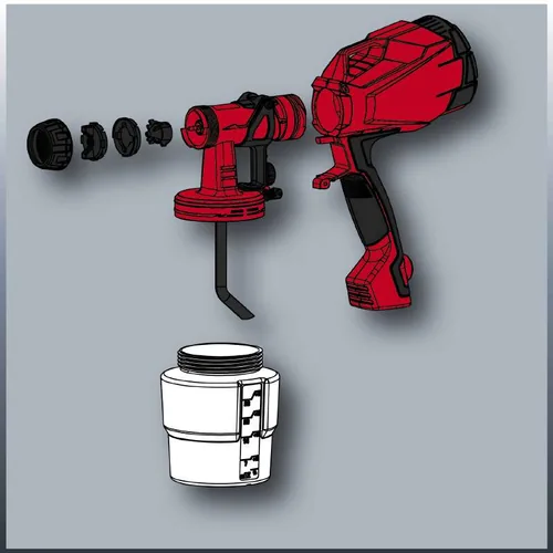 Farbsprühsystem Einhell TC-SY 400 P 0.8 L
