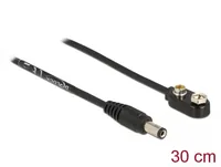 Delock Anschlusskabel 9V Batterieclip DC 5.5 x 2.1 mm 1 Stück - Set: Nein - Bauteileart: Kabel