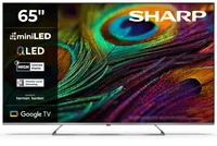 Sharp TV 55JP7465E 55, 3840 x 2160 (Ultra HD 4K), Mini LED - Auflösung: 3840 x 2160 (Ultra HD 4K) - Bildschirmdiagonale in Zoll: 55  - Tuner-Signal: DVB-C (Kabel) - DVB-S2 (Satellit) - DVB-T (terrestrisch) - DVB-T2 (terrestrisch) - HDMI Anschlüsse: 4 - Sc