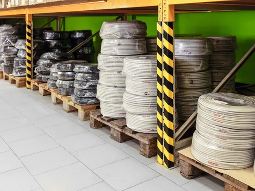 DURABLE Eckschutzprofil C35 gelbschwarz selbstklebend 1m
